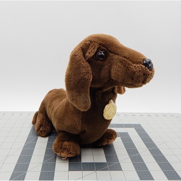 Dan Dee Collector's Choice Dachshund Brown Plush Animal Toy Puppy Weiner Dog 11” - Picture 1 of 8